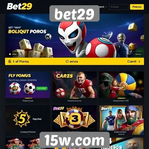 Promoções e bônus disponíveis na bet29